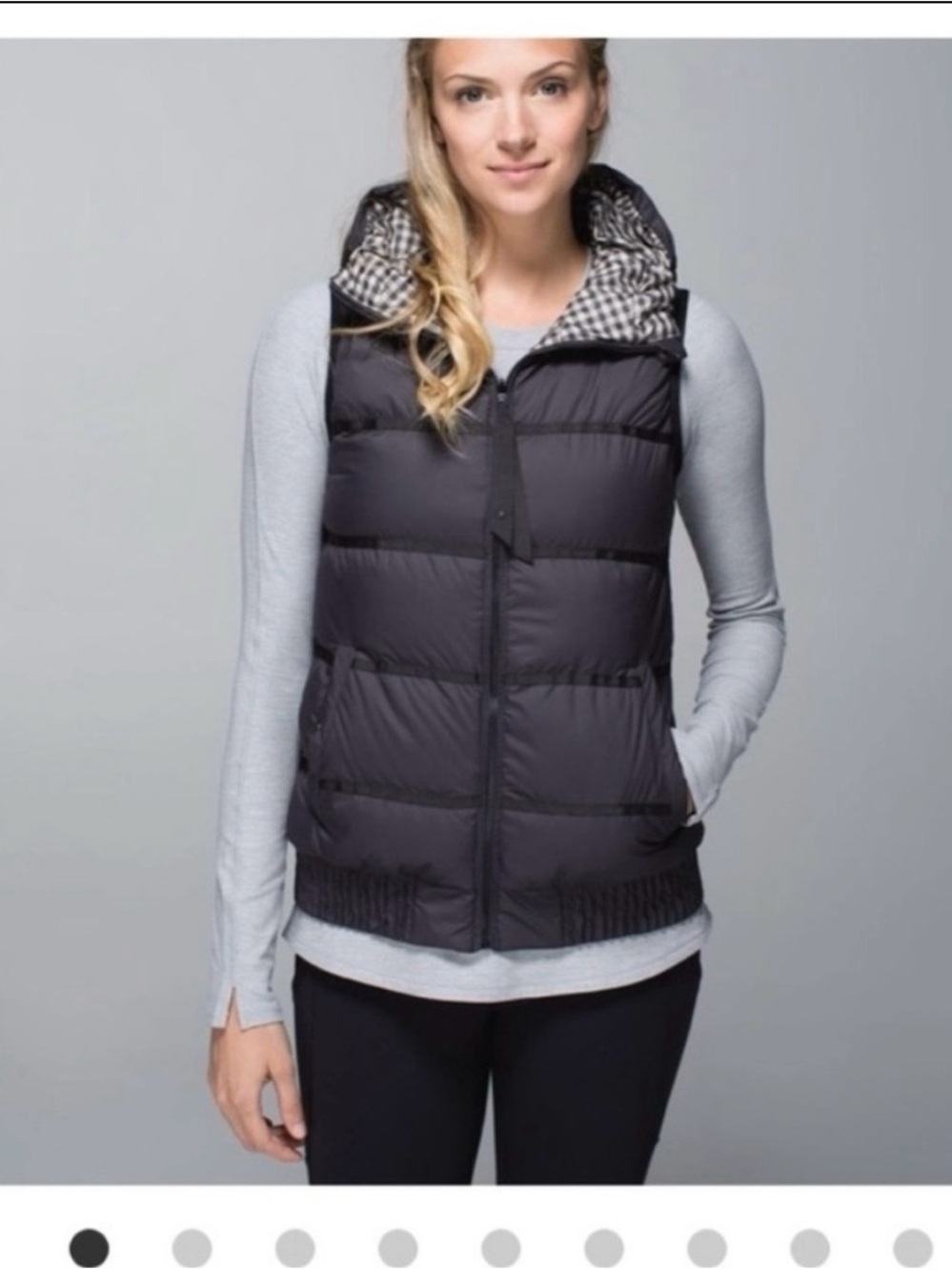 lululemon athletica Reversible Quilted Hooded Puffer Vest